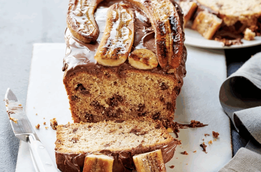 banana bread recipe with chocolate chips